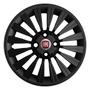 Imagem de Kit 4X Calota Fiat Punto Aro 14 Preto Emblema 011Cb