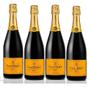 Imagem de Kit 4x Champagne Veuve Clicquot Brut 750ml