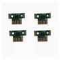 Imagem de Kit 4x Chip Comp Lexmark 71B40K0 CX317 CX417 CX517 I B+C+Y+M