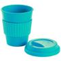 Imagem de Kit 4x Copo Fibra de Bambu 380ml Nature Eco TopGet Azul Claro