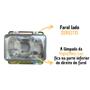 Imagem de Kit 4x Farol MB Mercedes Bicudo 93 a 04 1214 1418 1618 1935