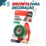 Imagem de Kit 4x Fita Dupla Face Profissional Extra Forte - 19mm X 2m Versátil