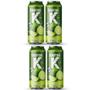 Imagem de Kit 4x Kombucha Orgânica Sabor Limão 350ml DRK