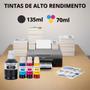 Imagem de Kit 4x Refil de Tinta Compatível Canon G3160 G2160 GI-11 GI11