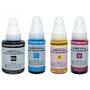 Imagem de Kit 4x Refil Tinta CYMBK Compatível GI-190  Pixma Maxx G1100 G2100 G3100 G3102