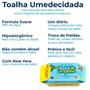 Imagem de Kit 4x Toalhas Umedecidas Bebê Limpinho Com Aloe Vera 140Un Cada