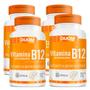 Imagem de Kit 4x Vitamina B12 Metilcobalamina Suplemento 240 Cápsulas