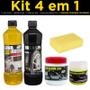 Imagem de Kit 4x1 Limpeza Lavagem Automotiva - Mil Milhas