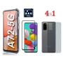 Imagem de Kit 4X1 Samsung Galaxy A72 5G - Capa Transparente TPU + Película de Vidro Frontal 3D + Pelicula Nano Gel Câmera Traseira