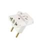 Imagem de Kit 5 Adaptador Tomada Benjamin Plug T 3 Entradas 3 Pinos 2P 10A/20A Universal