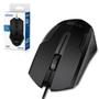 Imagem de Kit 5 Atacado Mouse Óptico Com Fio Usb Black 03950 - Ms-71