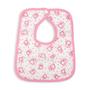 Imagem de Kit 5 Babador de Fralda Para Bebê Coruja Rosa e Pink