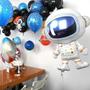 Imagem de Kit 5 Balão Metalizado Astronauta Planeta Festa Decoração