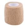 Imagem de Kit 5 Bandagem Elástica Adesiva Flexível Atadura Coban 5cm X 4,5m