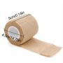 Imagem de Kit 5 Bandagem Elástica Adesiva Flexível Atadura Coban 5cm X 4,5m