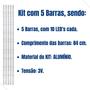 Imagem de Kit 5 barramentos led tv le43d1452 43pfg5102/78 43pfg5102