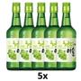 Imagem de Kit 5 Bebidas Coreana Soju Jinro 360Ml