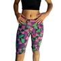 Imagem de Kit 5 Bermudas Femininas Justas Cós Estampas Sortidas Suplex Pp ao Plus Size
