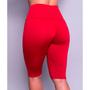 Imagem de Kit 5 Bermudas Legging Fitness Lisas Suplex Longa Ciclista