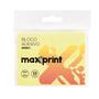 Imagem de Kit 5 Blocos De Notas Adesivos Post it 4 unidades Maxprint 38mmX50mm 