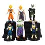 Imagem de Kit 5 bonecos dragon ball z action figure anime pvc