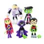 Imagem de Kit 5 bonecos jovens titas teen titans go action figure