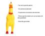 Imagem de Kit 5 Brinquedos Pet Mordedor Borracha Frango Galinha para cães cachorros Pets - Pequeno