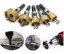 Imagem de Kit 5 Brocas Serra Copo Metal Aço Ferro 16/18,5/20/25/30Mm