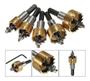 Imagem de Kit 5 Brocas Serra Copo Metal Aço Ferro 16/18,5/20/25/30mm