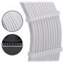 Imagem de Kit 5 cabo sleeved full white extensor 1x24p 2x4+4p 2x6+2p