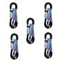 Imagem de Kit 5 Cabo Xlr X Xlr 7M Canon Microfone Samurai Roxtone