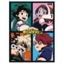 Imagem de Kit 5 Caderno Brochurão My Hero Academia Anime 80 Fls Foroni