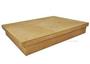 Imagem de Kit 5 Caixa Retangular Tampa de Sapato 27x20x9 Mdf Madeira