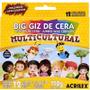 Imagem de Kit 5 caixas giz de cera multicultural acrilex 12 cores