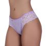 Imagem de Kit 5 Calcinha de Algodao Feminino Tanga Conforto Renda Listrada - c2 KIT 5 CALCINHAS LÍVIA