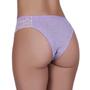 Imagem de Kit 5 Calcinha de Algodao Feminino Tanga Conforto Renda Listrada - c2 KIT 5 CALCINHAS LÍVIA