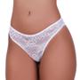 Imagem de Kit 5 Calcinha Fio Tanga de Renda e Laço Lingerie Agatha