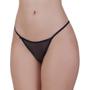 Imagem de Kit 5 Calcinha Fio Tanga Tule Transparente