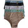 Imagem de Kit 5 Calcinha Plus Size Cintura Alta Lingerie Feminino Calçola Senhora Cós Alto Renda Vovó Conforto