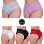 Imagem de Kit 5 Calcinha Plus Size de Renda Tanga Grande 46 48 50 52 54 - KIT 5 CALCINHA TALITA