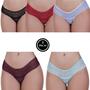 Imagem de KIT 5 Calcinha Renda Lingerie Confortável - KIT 5 MAJU