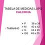 Imagem de Kit 5 Calcinha Tanga Clássica Algodão Loba Lupo 40354-001