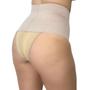 Imagem de Kit 5 Calcinhas Cinta Elastico 17cm Compressão Confortável Modeladora de Cintura Lingerie Funcional