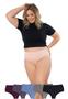 Imagem de Kit 5 Calcinhas Rubi Plus Size Cós Duplo Microfibra Concept Essentials