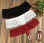 Imagem de Kit 5 Calcinhas Tailandesa Fio Pérolas Massageadora Sensual Lingerie Renda Luxo Feminina Atacado
