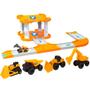 Imagem de Kit 5 Caminhões de Construção e Pista de Brinquedo Infantil