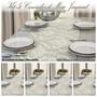 Imagem de Kit 5 Caminhos Trilho De Mesa Decorativo Jacquard 1,80m X 0,40m