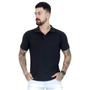 Imagem de Kit 5 Camisa Polo Envoy Tecido Piquet Básica Masculina