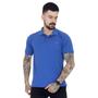 Imagem de Kit 5 Camisa Polo Envoy Tecido Piquet Básica Masculina