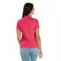 Imagem de Kit 5 Camisas Polo Piquet Feminina Baby Look - Cores Iguais